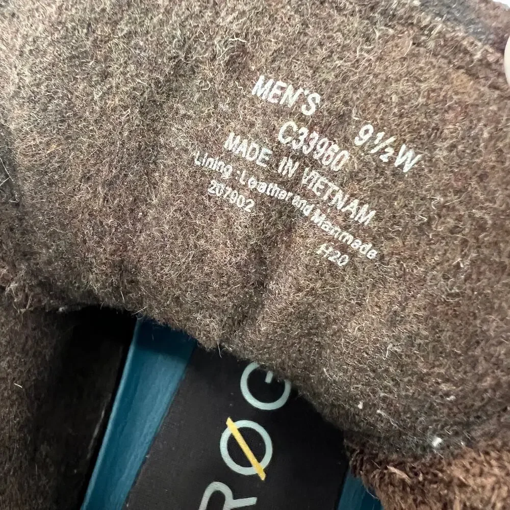 Cole Haan ZeroGrand Hiker Boot Mens 9.5W Dark Brown Leather Lace Up Waterproof
